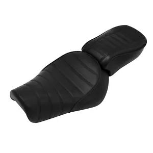 C.C. RIDER 運転席 + 助手席ピリオンシート ハーレーアイアン XL883N 16-Up に適合 C.C. RIDER Driver Seat + Passenger Pillion Seat Fit For Harley Iron XL883N 16-Up