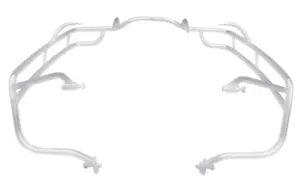 サドルバッグ サドルバッグ レールガード 4 ホンダ ヴァルキリー クローム SADDLEBAGS SADDLE BAG RAIL GUARD 4 HONDA VALKYRIE CHROME