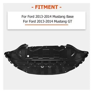 エンジン スプラッシュ シールド ガード アンダーカバー 2013-2014 フォード マスタング 3.7L 5.0L用 Engine Splash Shield Guard Under Cover for 2013-2014 Ford Mustang 3.7L 5.0L