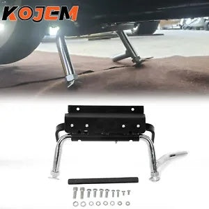 調整可能なサービスセンタースタンド ハーレー 99-08 ツーリング ロードグライド ロードキング用 Adjustable Service Center Stand For Harley 99-08 Touring Road Glide Road King