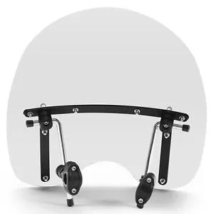 KOJEM 大型フロントガラス 19 インチ Kawasaki バルカン VN 500 750 800 900 1500 1600 1700用 KOJEM Large Windshield 19" for Kawasaki Vulcan VN 500 750 800 900 1500 1600 1700