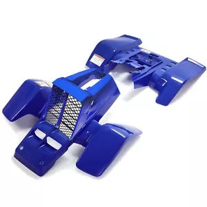 ヤマハ バンシー 350 フェンダー + ガソリンタンクプラスチックキット + グリルブルー For Yamaha Banshee 350 Fenders + gas tank Plastics Kits + grille Blue