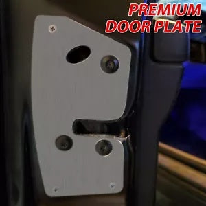 左ドアラッチ修理&補強プレートジープグランドチェロキーZJ 93-98用 Left Door Latch Repair & Reinforcement Plate For Jeep Grand Cherokee ZJ 93-98