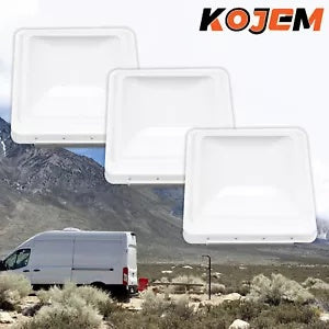 キャンピングカー RV トレーラー エリクサー トップ ルーフ ベント カバー 蓋 交換用 14インチ x 14インチ 3個 3pcs Camper RV Trailer Elixir Top Roof Vent Cover Lid Replacement 14" x 14"