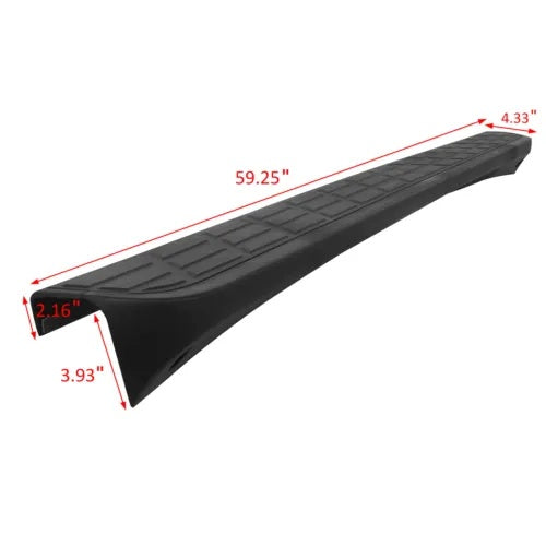 テールゲートスポイラーキャップ成形トッププロテクターシルベラド/シエラ 2007-2014 TAILGATE SPOILER CAP MOLDING TOP PROTECTOR FOR SILVERADO / SIERRA 2007-2014
