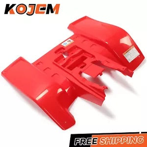 新しいリアフェンダープラスチックボディキット 1987-2006 ヤマハバンシー 350 YFZ350 レッド NEW Rear Fender Plastic Body Kit For 1987-2006 Yamaha Banshee 350 YFZ350 RED