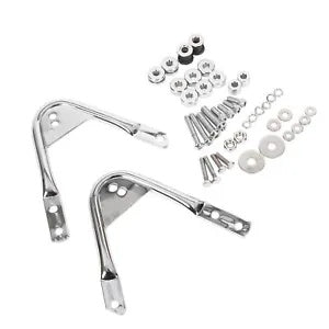 ツアーパックマウントラックリアドッキングハードウェアキットハーレーロードキンググライド97-08用 Tour Pack Mount Rack Rear Docking Hardware Kit For Harley Road King Glide 97-08