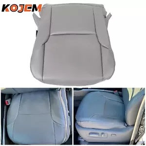 トヨタ 4Runner Limited 03-09 運転席ボトムシートカバー合成皮革グレー For Toyota 4Runner Limited 03-09 Driver Bottom Seat Cover Synthetic Leather Gray