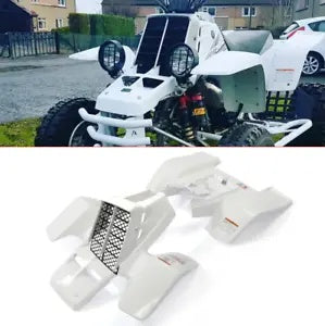 ヤマハ バンシー 350 フェンダー + ガスタンク プラスチック キット + グリル ホワイト For Yamaha Banshee 350 Fenders + gas tank Plastics Kits + grill WHITE