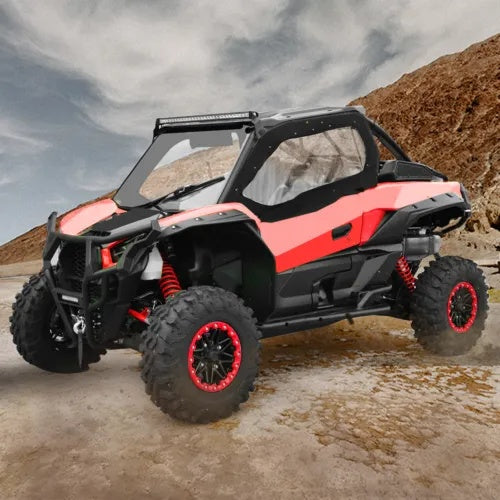 KOJEM UTV ソフトアッパードアエンクロージャセット Kawasaki Teryx KRX 1000 2020-2024用 KOJEM UTV Soft Upper Door Enclosure Set For Kawasaki Teryx KRX 1000 2020-2024