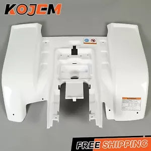 ホワイト リアフェンダー 1987-2006 ヤマハ バンシー YFZ 350 プラスチックキット White Rear Fender For 1987-2006 Yamaha Banshee YFZ 350 Plastic kit