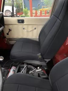 ブラック フロント & リア シート カバー ネオプレン 1991-1995 ジープラングラー YJ 4WD セット用 Black Front & Rear Seat Covers Neoprene For 1991-1995 Jeep Wrangler YJ 4WD SET
