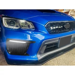 ホワイト/アンバー シーケンシャル/スイッチバック LED DRL ベゼル 2018-2021 スバル WRX STI White/Amber Sequential/Switchback LED DRL Bezels For 2018-2021 Subaru WRX STI