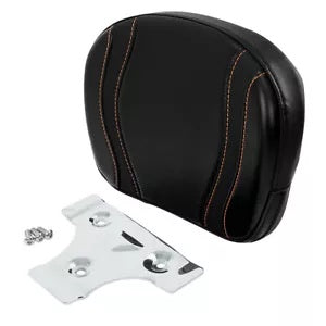 lovethismoto Passenger Backrest Sissy Bar Pad Fit For Harley Touring Street Road Glide