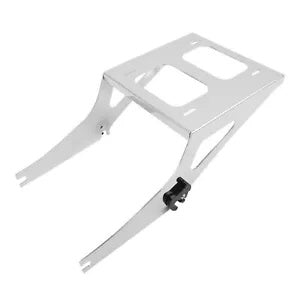 lovethismoto Luggage Rack Trunk Mount Bracket Fit For Harley Tour Pak Softail Fat Boy 08-17