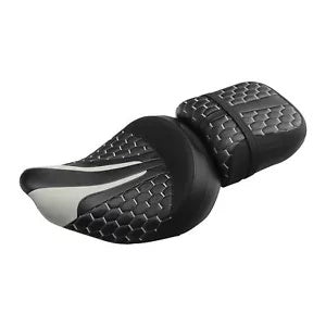 lovethismoto Driver Passenger Pillion Seat Fit For Indian Chieftain Dark Horse 2016-2023