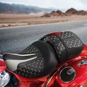 lovethismoto Driver Passenger Pillion Seat Fit For Indian Chieftain Dark Horse 2016-2023