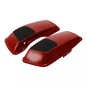 lovethismoto Saddlebag 6x9 Speaker Lids Fit For Harley Touring Street Glide 14-24 Wicked Red
