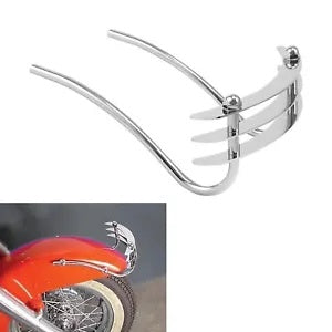 lovethismoto Chrome Front Fender Trim Bumper Grill Fit For Harley Softail FXST