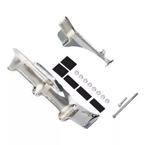 lovethismoto Inner Primary Cover Trim Fit For Harley Softail Fatboy FLST 2007-2017 Chrome