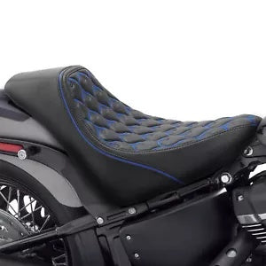 lovethismoto Driver Solo Seat Fit For Harley Softail Deluxe Heritage Classic 2018-2024