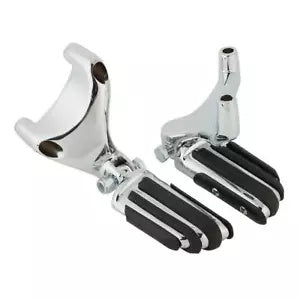 lovethismoto Rear Passenger Foot Pegs Mount Brackets Fit For Harley Sportster XL 04-13