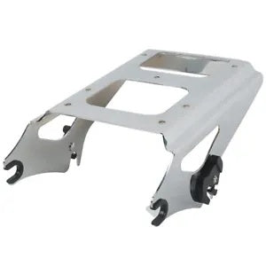 lovethismoto Detachable Two-Up Mounting Rack Fit For Harley Tour Pak Road King Glide 09-13