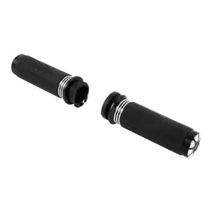 lovethismoto 1" Handlebar Hand Grips Fit For Harley Electra Glide Road King Heritage Softail