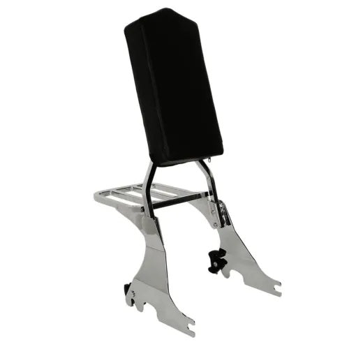シーシーバー 荷物ラック & バックレスト ハーレー スポーツスター アイアン XL883 1200 04-22 に適合 Sissy Bar Luggage Rack & Backrest Fit For Harley Sportster Iron XL883 1200 04-22