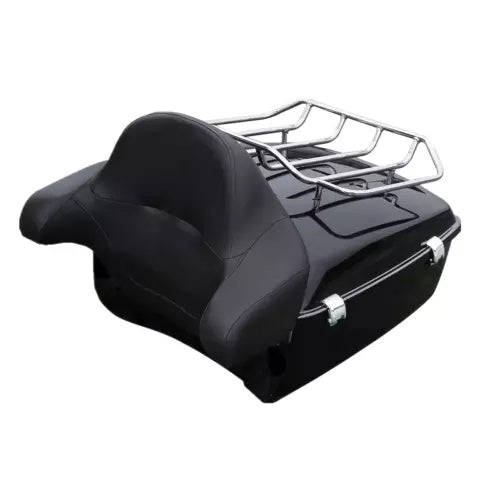 キングパック トランクパッド 2 アップ マウントラック ハーレー ツアーパック ツーリング 1997-2008 に適合 King Pack Trunk Pad 2-Up Mount Rack Fit For Harley Tour Pak Touring 1997-2008