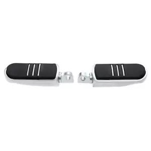 シルバー ペグストリームライナー フットペグ ハーレー ツーリング ダイナ ヘリテージ ソフテイル FLST US用 Silver Pegstreamliner FootPegs For Harley Touring Dyna Heritage Softail FLST US