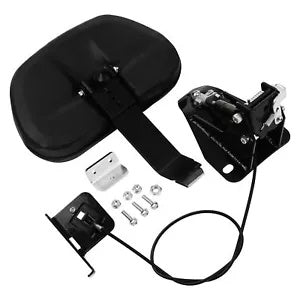 ドライバー ライダー バックレスト 取り付けキット付き ハーレー ストリート ロード グライド キング 09-23 に適合 Driver Rider Backrest W/Mounting Kit Fit For Harley Street Road Glide King 09-23