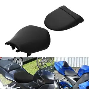ブラック ライダー 運転席 & 助手席 カワサキ ニンジャ ZX10R ZX 10R 04-05 米国に適合 Black Rider Driver & Passenger Seat Fit For Kawasaki Ninja ZX10R ZX 10R 04-05 US
