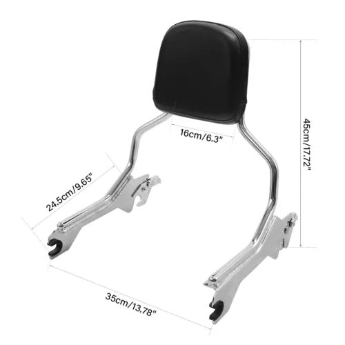 シーシーバー バックレスト ドッキング ハードウェア キット ハーレー FLFB FLFBS FXBR 2018-2023 に適合 Sissy Bar Backrest Docking Hardware Kit Fit For Harley FLFB FLFBS FXBR 2018-2023