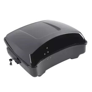 10.7インチ チョップド トランク クローム マウント ラック ハーレー ツアー パック ロード グライド 2014-23 に適合 10.7" Chopped Trunk Chrome Mount Rack Fit For Harley Tour Pak Road Glide 2014-23