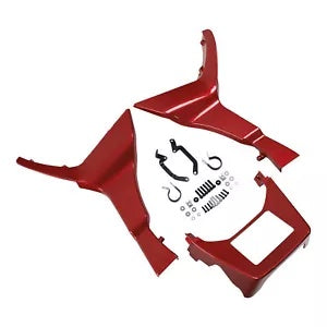 フェアリング スポイラー カバー ハーレー ロード グライド スペシャル FLTRXS 17-23 ウィキッド レッドに適合 Fairing Spoilers Cover Fit For Harley Road Glide Special FLTRXS 17-23 Wicked Red