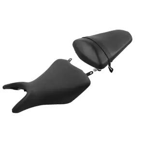 黒のドライバー & 助手席カバーヤマハ YZFR3 15-24 MT03 20-24 21 22 に適合 Black Driver & Pessenger Seat Cover Fit For Yamaha YZFR3 15-24 MT03 20-24 21 22