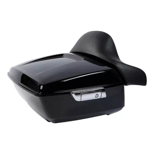 キングトランク バックレストパッド ソロマウントラック ハーレーツアーパック ストリートグライド 2014-23用 King Trunk Backrest Pad Solo Mount Rack For Harley Tour Pak Street Glide 2014-23