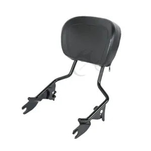 シーシーバー バックレスト ステルス 荷物ラック ハーレー エレクトラグライド 2009-2023 ブラック Sissy Bar Backrest Stealth Luggage Rack For Harley Electra Glide 2009-2023 Black