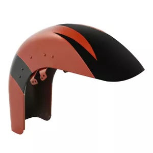 フロントフェンダー ハーレー 2017 CVO ストリート グライド サンバースト オレンジ スターファイア ブラックに適合 Front Fender Fit For Harley 2017 CVO Street Glide Sunburst Orange Starfire Black