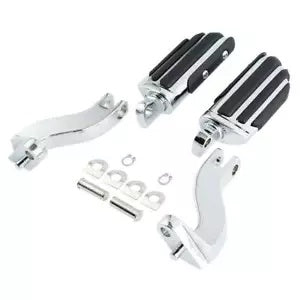 後部助手席フットペグパイロットペグオスマウントブラケットハーレーツーリング 93-24 に適合 Rear Passenger Footpeg Pilot Peg Male Mount Bracket Fit For Harley Touring 93-24