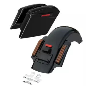 5インチ サドルバッグ 6x9インチ スピーカー蓋 & リアフェンダー ハーレー ストリート グライド 2014-23 に適合 5" Saddlebags 6x9" Speaker Lid & Rear Fender Fit For Harley Street Glide 2014-23