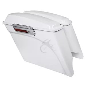 5インチ ストレッチサドルバッグ & 変換ブラケット ハーレーヘリテージ ソフテイル 1984-17用 5" Stretched Saddlebags & Conversion Bracket For Harley Heritage Softail 1984-17