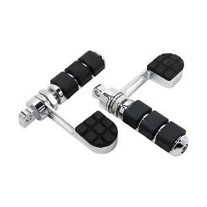 あぶみヒールフットペグフットレストハーレースポーツスター883 1200ソフテイルダイナに適合 Stirrup Heel Foot Pegs Footrest Fit For Harley Sportster 883 1200 Softail Dyna