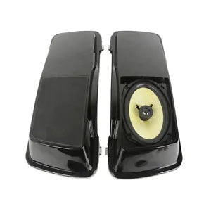 6x9 スピーカー + サドルバッグ蓋ハーレーツーリンググライド FL バガーサドルバッグに適合 6x9 Speakers + Saddlebags Lid Fit For Harley Touring Glide FL Bagger Saddle Bags