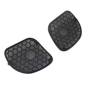 フロントフェアリングスピーカーグリルメッシュカバーハーレーロードグライド15-23 22 21ブラック用 Front Fairing Speaker Grilles Mesh Covers For Harley Road Glide 15-23 22 21Black