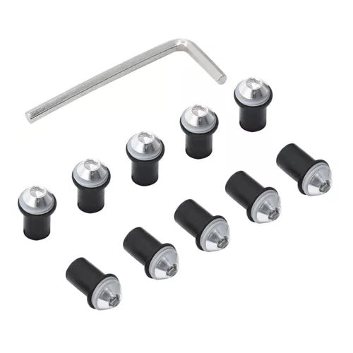 ユニバーサルフロントガラスフロントガラスボルトネジハーレーホンダヤマハに適合 Universal Windscreen Windshield Bolts Screws Fit For Harley Honda Yamaha