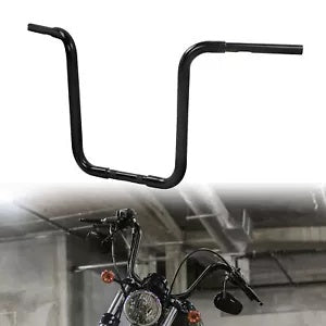 16 インチ ライズ 1-1/4 インチ エイプ ハンガー バー ハンドルバー ハーレー カスタム スポーツスター XL FLST に適合 16" Rise 1-1/4" Ape Hanger Bar Handlebar Fit For Harley Custom Sportster XL FLST