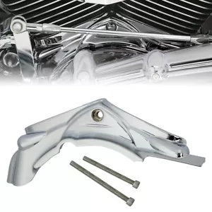 クロームシリンダーベースサイドカバーハーレーツーリングエレクトラロードグライド07-16に適合 Chrome Cylinder Base Side Cover Fit For Harley Touring Electra Road Glide 07-16