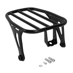 ブラック ソロ ラゲッジ マウント ラック ハーレー ソフテイル スリム ストリート ボブ 2021-2024 に適合 Black Solo Luggage Mount Rack Fit For Harley Softail Slim Street Bob 2021-2024